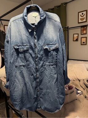 Risen Los Angeles Light Wash Denim Jacket